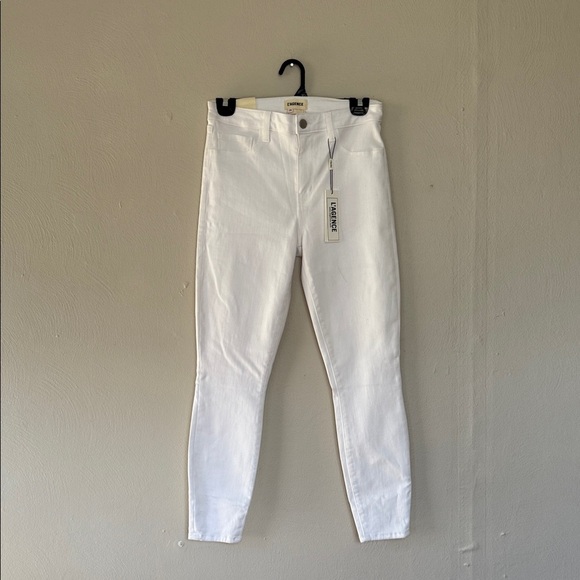 L'AGENCE Denim - NWT L'AGENCE Margo Blanc Skinny Classic White Denim 28